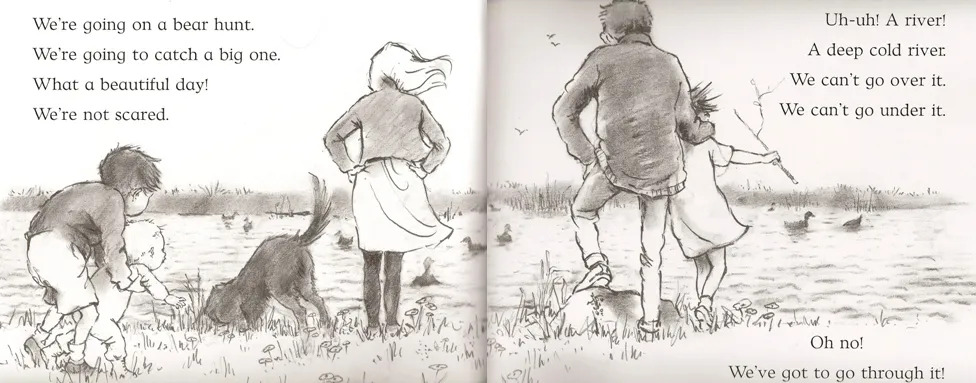 Going on a bear hunt book